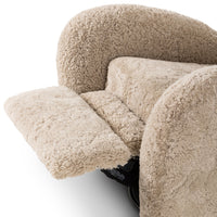 Shearling Swivel Recliner