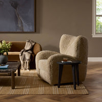 Shearling Swivel Recliner