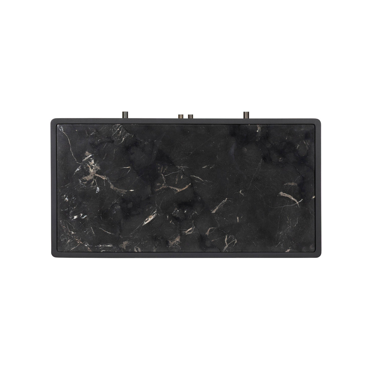 Black Marble Top Bar Cabinet
