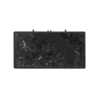 Black Marble Top Bar Cabinet