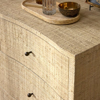 Raffia 8 Drawer Dresser