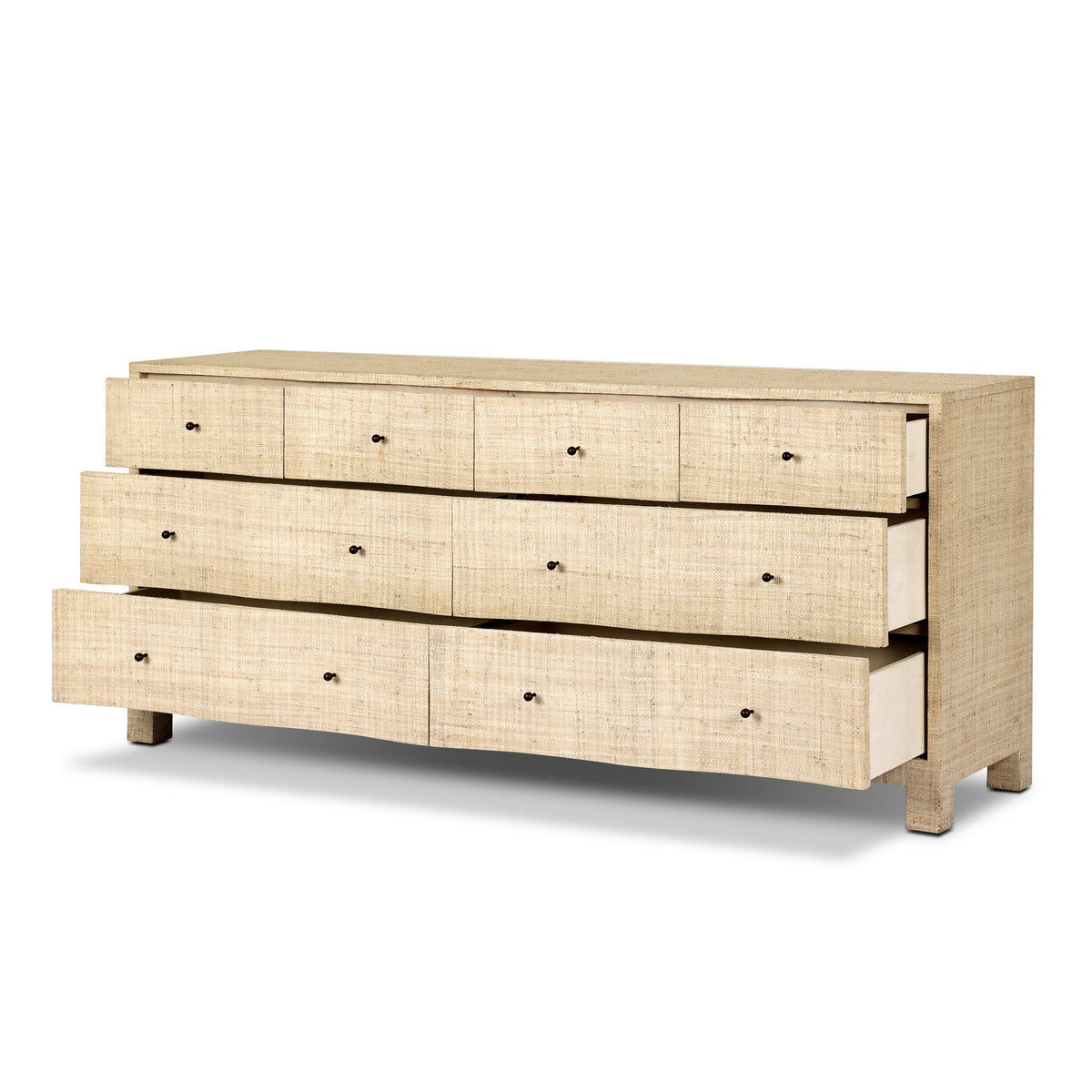 Raffia 8 Drawer Dresser