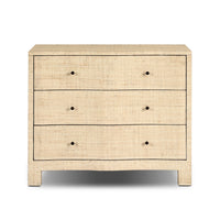 Raffia Nightstand