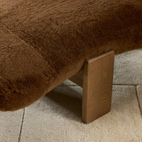 Shearling Chaise