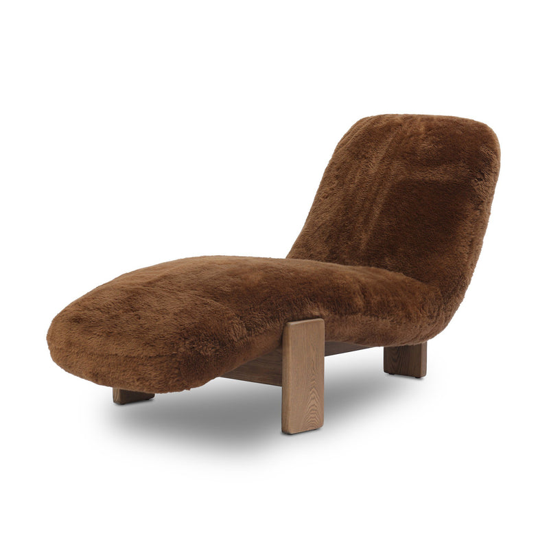 Shearling Chaise