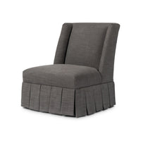 Pleated Skirt Lounge Chair