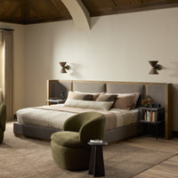 Panel King Size Bed