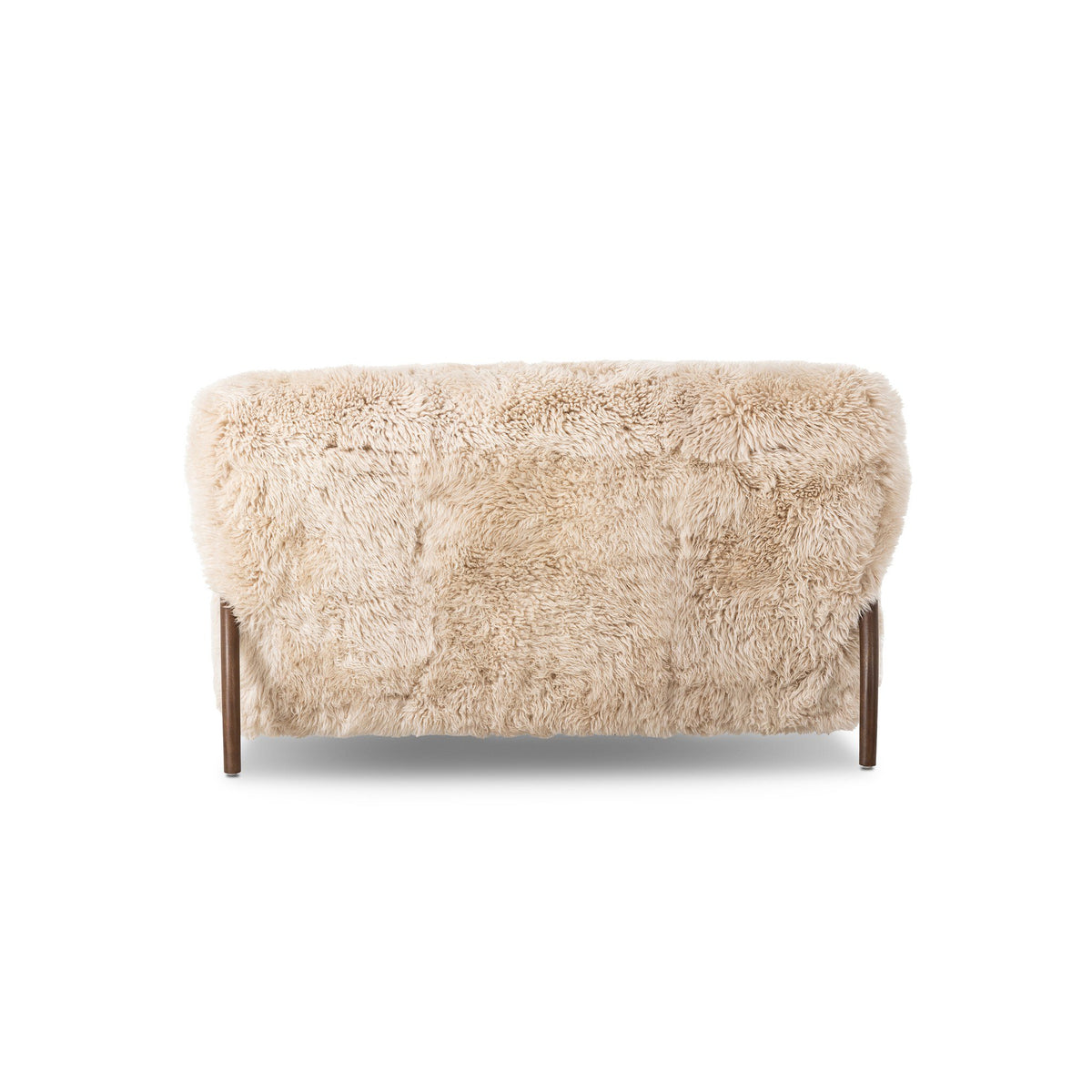 Mongolian Fur Settee
