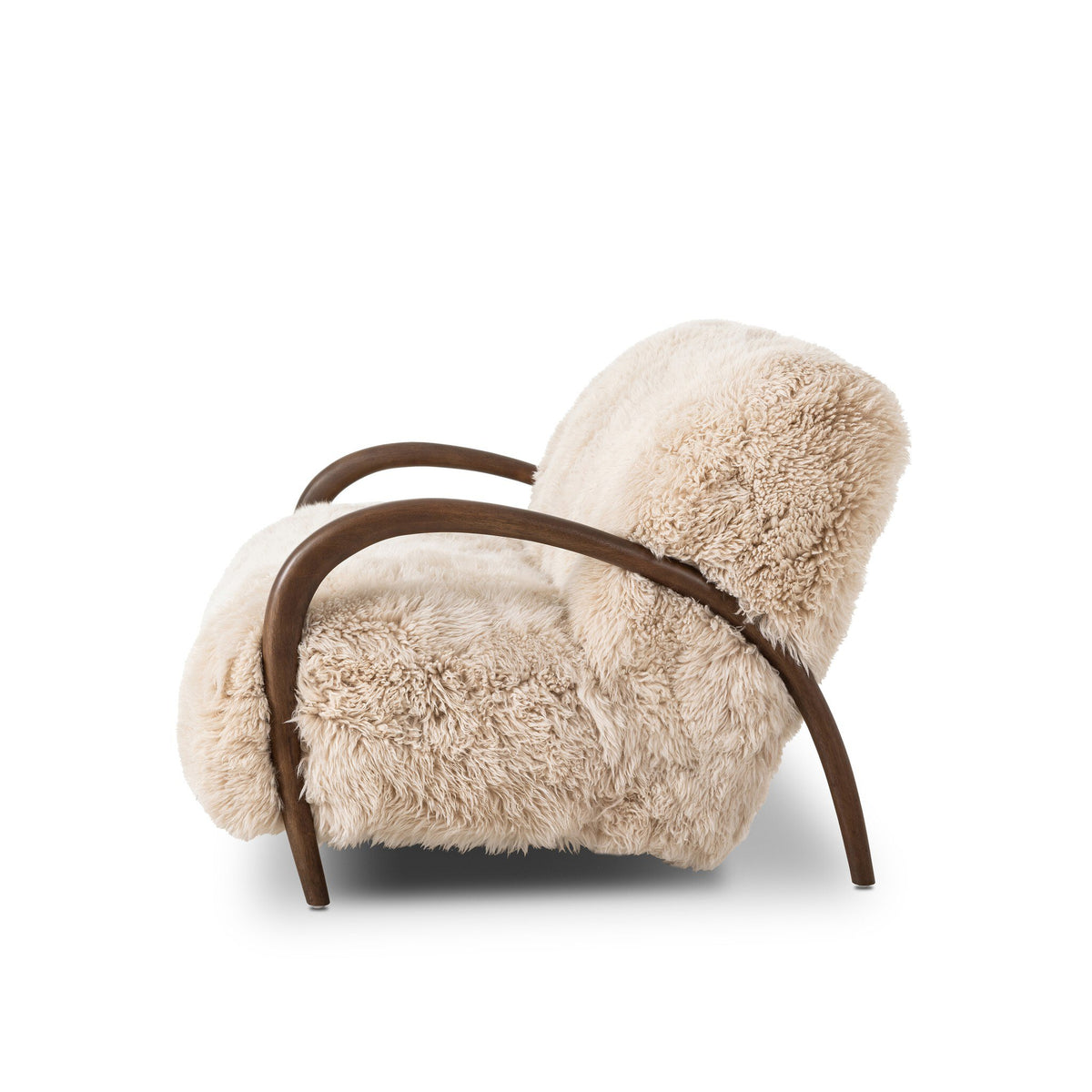 Mongolian Fur Settee