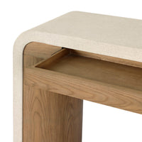 Linen Console Table