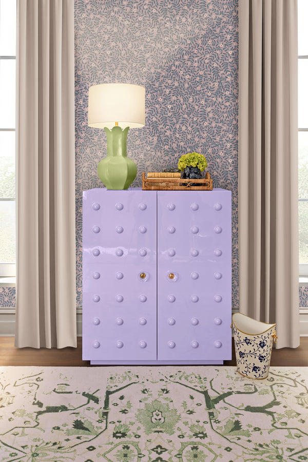 Lavender 2 Door Cabinet