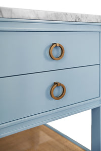 Blue Lacquer Bath Vanity