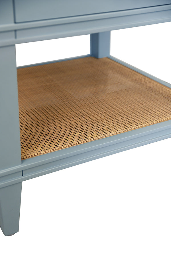 Blue Lacquer Bath Vanity