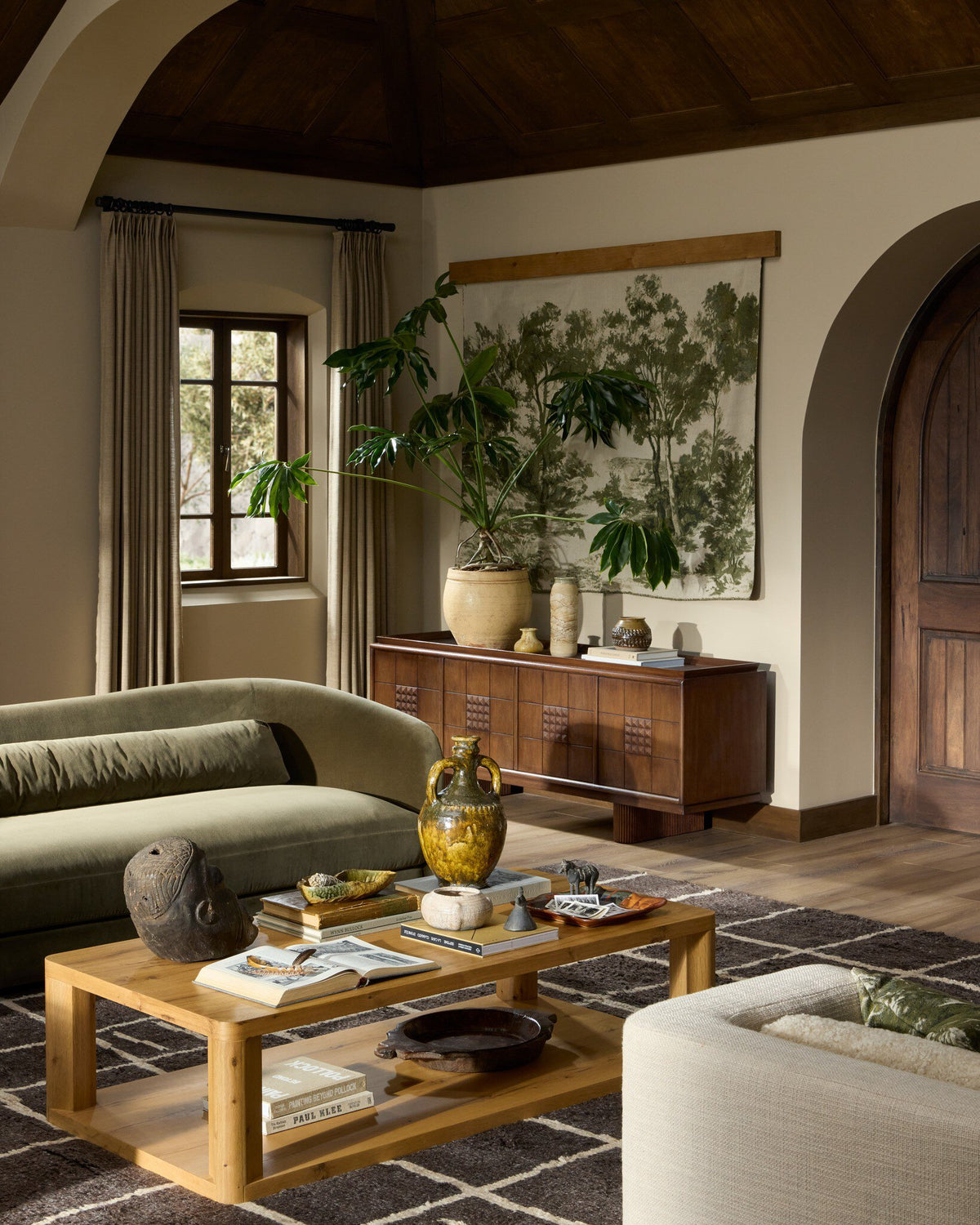 Olive 99" Sofa