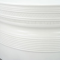 Off-White Outdoor Faux Ceramic Coffee Table