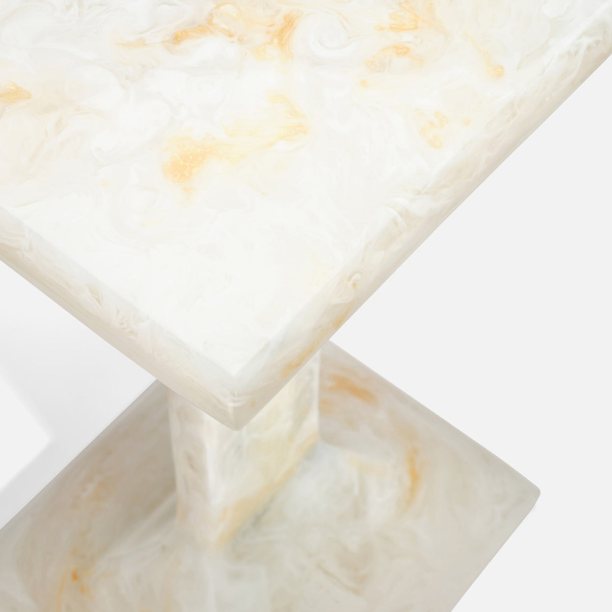 Sand Resin Outdoor Side Table