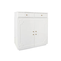 White 2-Drawer Cabinet
