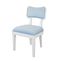 Blue & White Dining Chair