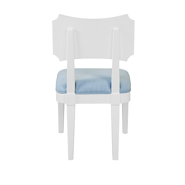Blue & White Dining Chair