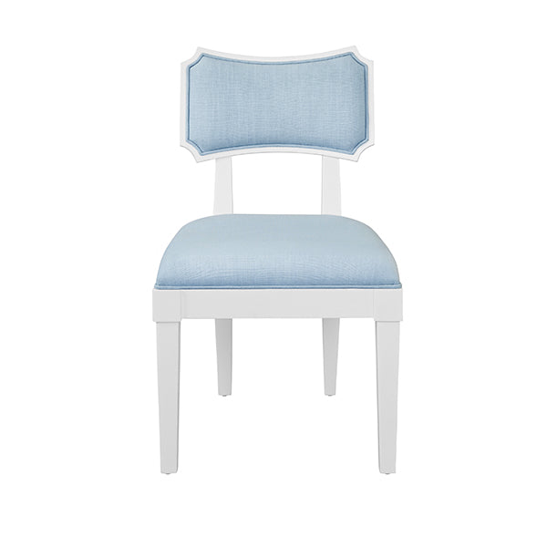 Blue & White Dining Chair