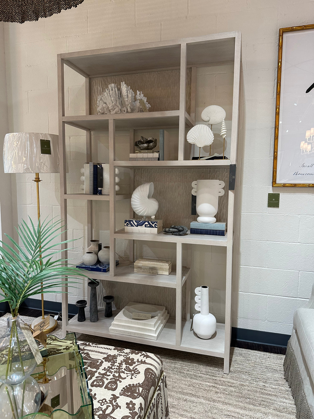 Weathered Bone Etagere