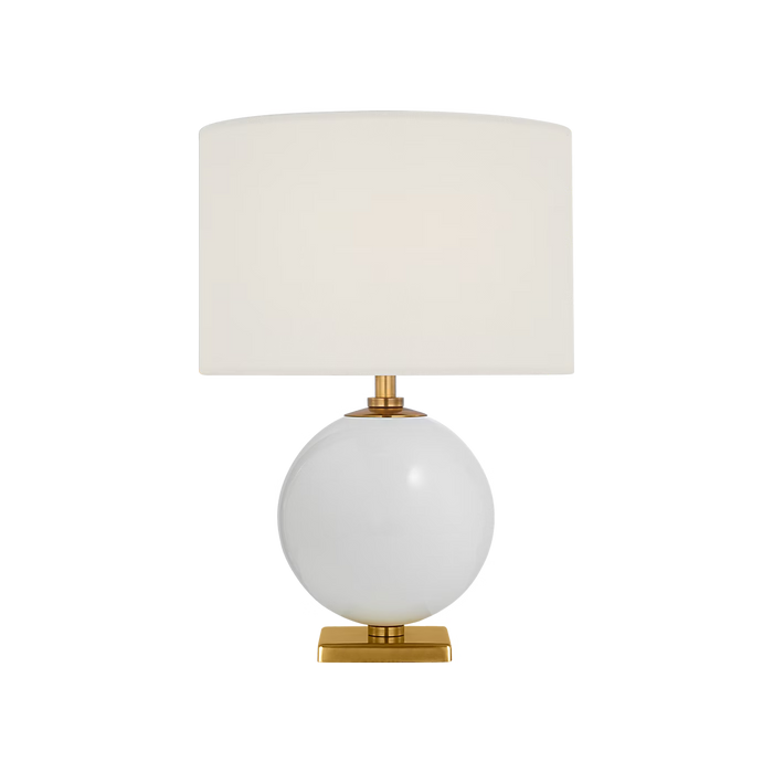 Elsie Cream 12" Cordless Accent Lamp