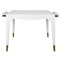 Lelee White Game table