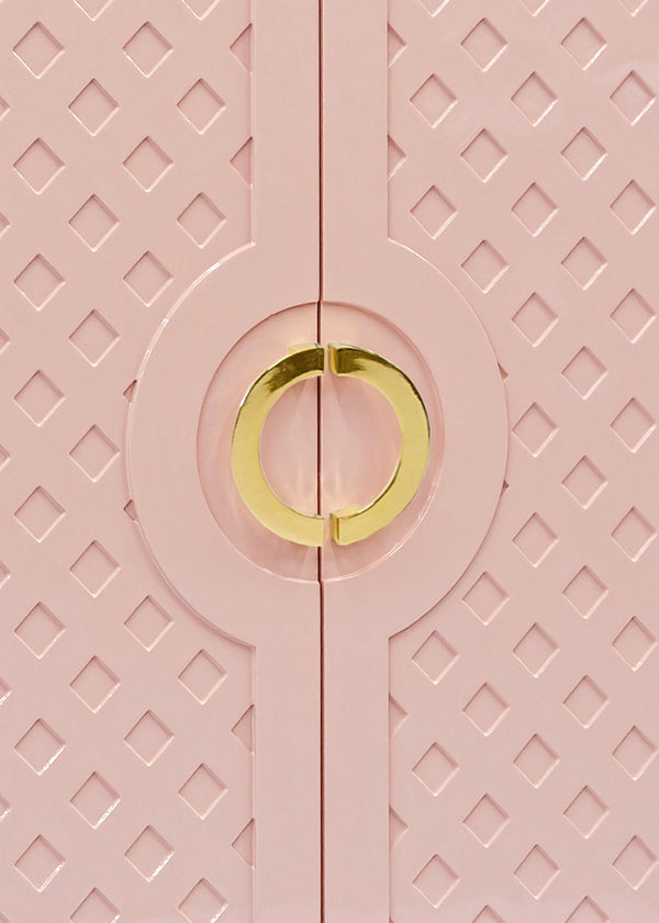 Pink 2 Door Cabinet