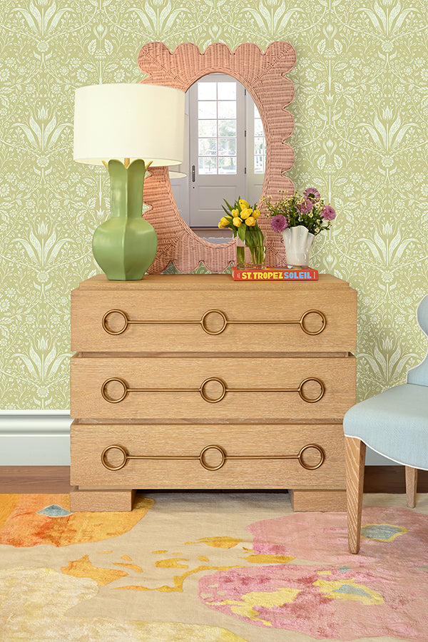 Oak 3-Drawer Chest