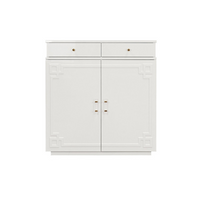 White 2-Drawer Cabinet