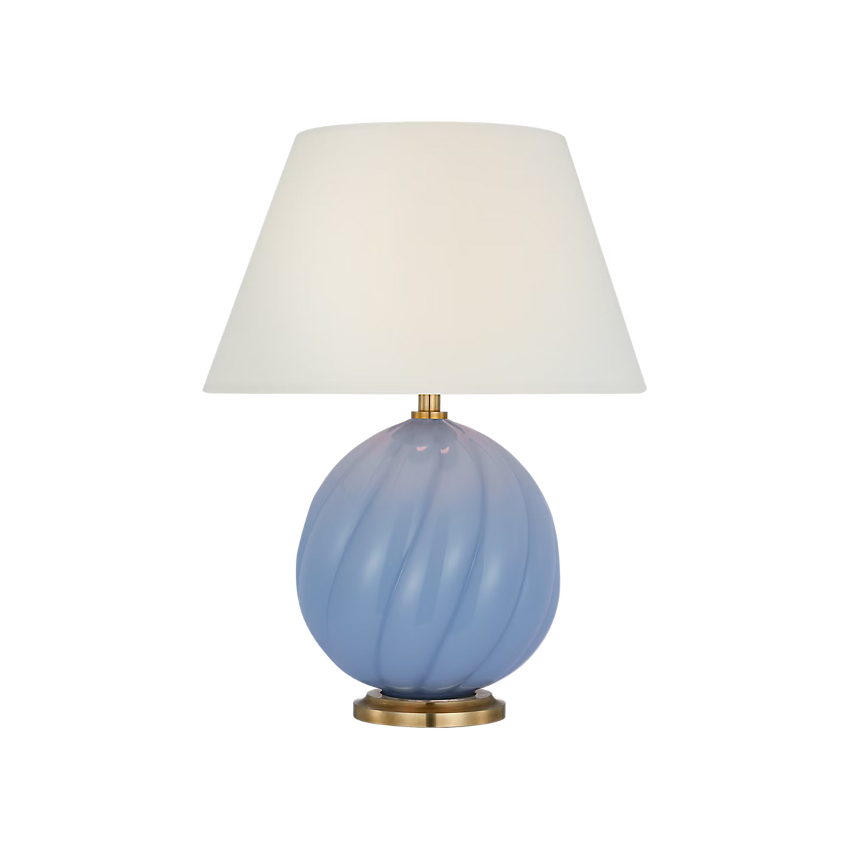 Talia 13" Blue Cordless Accent Lamp