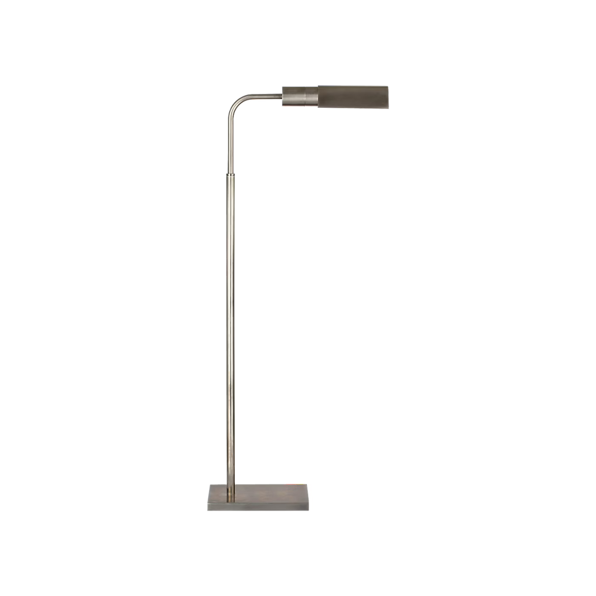 Studio Adjustable Antique Nickel Cordless Pharmacy Floor Lamp