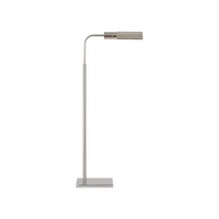 Studio Adjustable Polished Nickel Cordless Pharmacy Floor Lamp