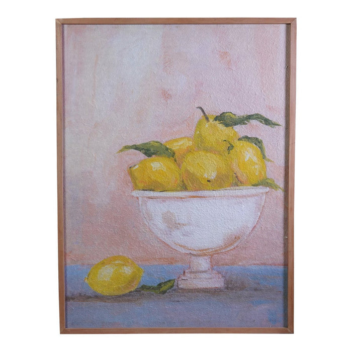 Lemons in Bowl