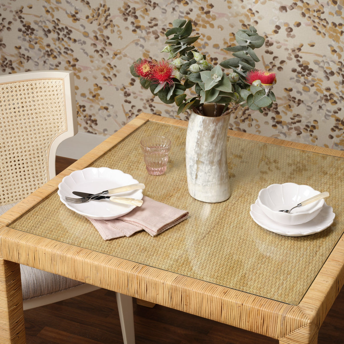 Rattan Game Table