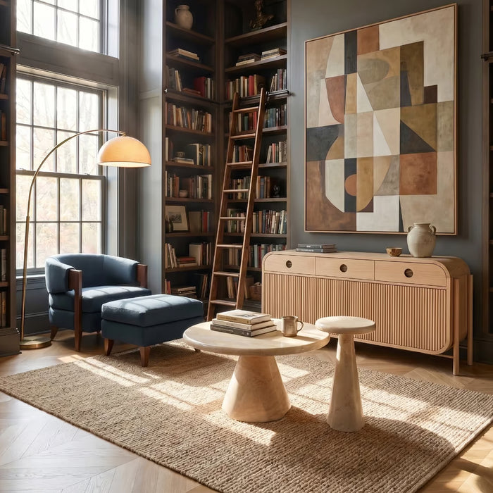 Barcelona Coffee Table - Biscuit
