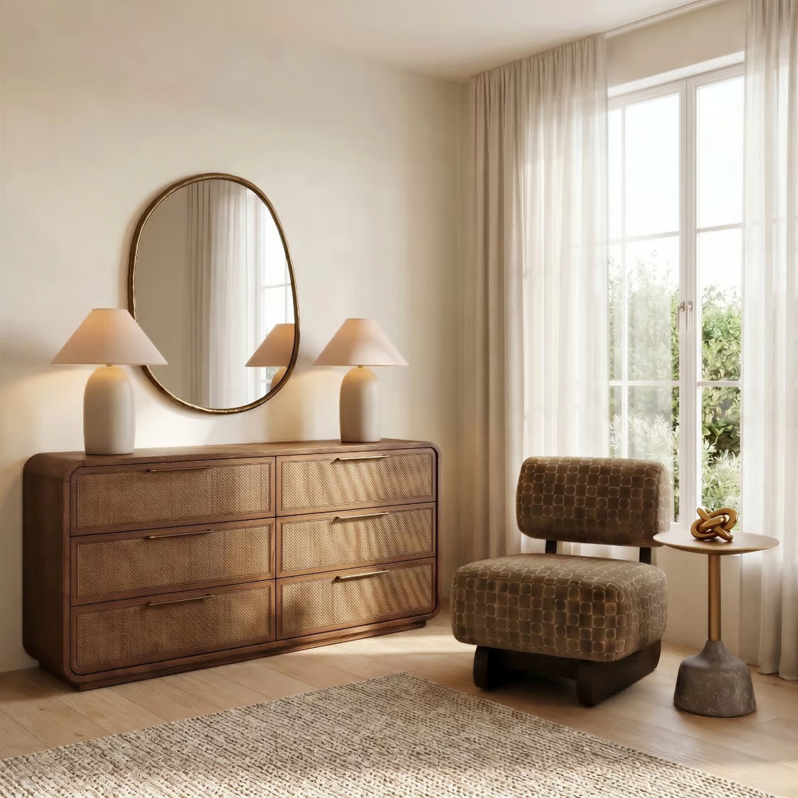 Marsh 6 Drawer Chest - Walnut