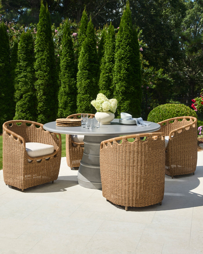 Isola Woven Outdoor Dining Chair