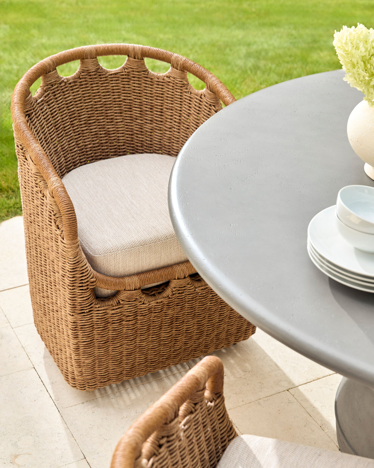 Isola Woven Outdoor Dining Chair