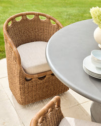 Isola Woven Outdoor Dining Chair