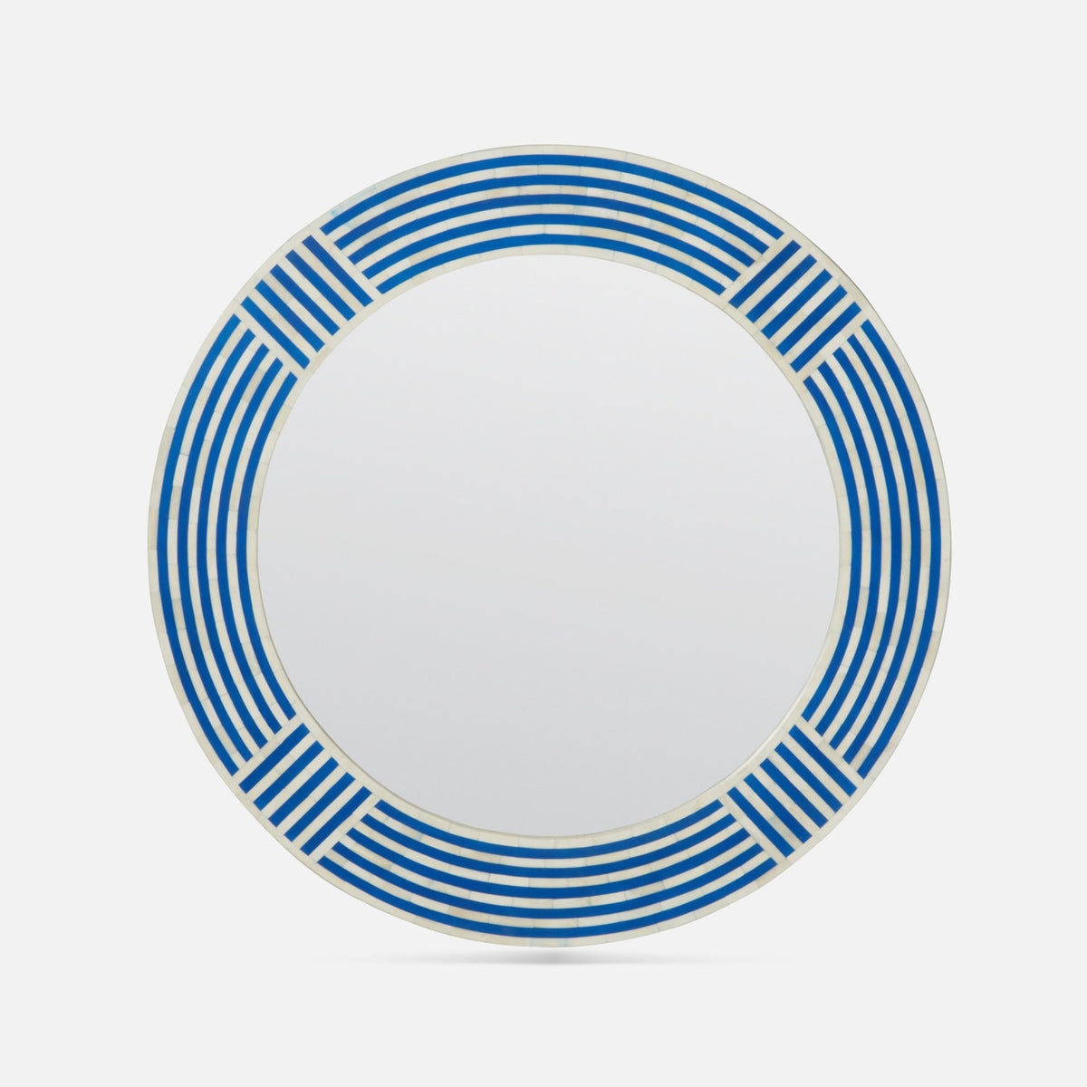 Navy Bone Mirror