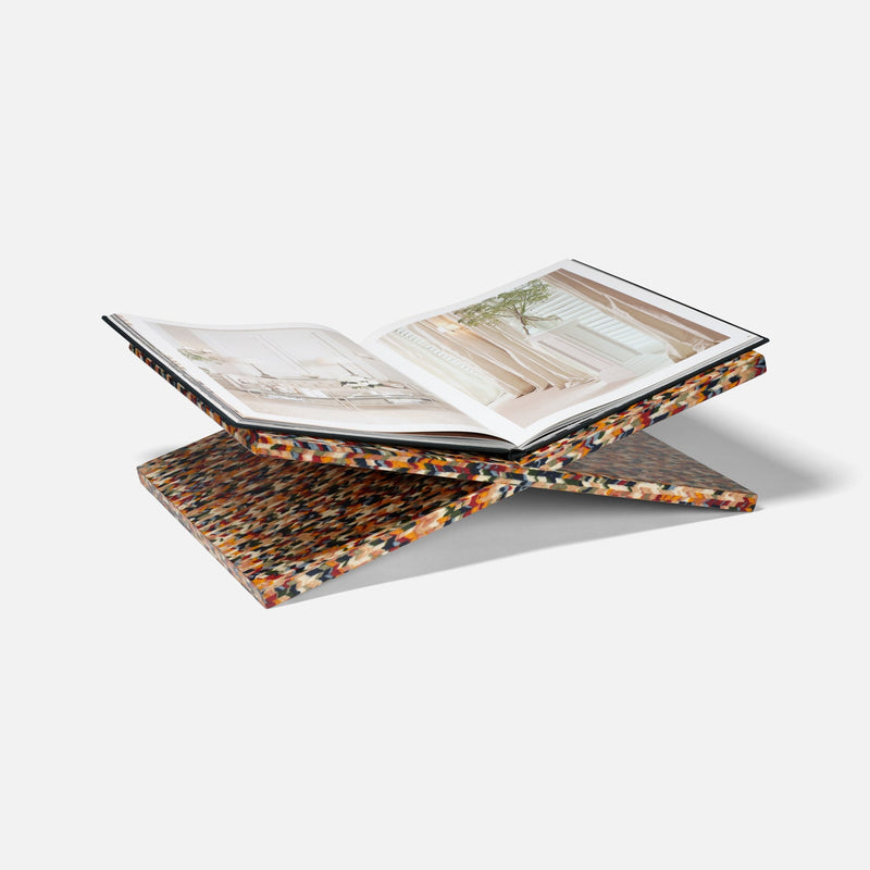 Multicolor Pixel Veneer Bookholder