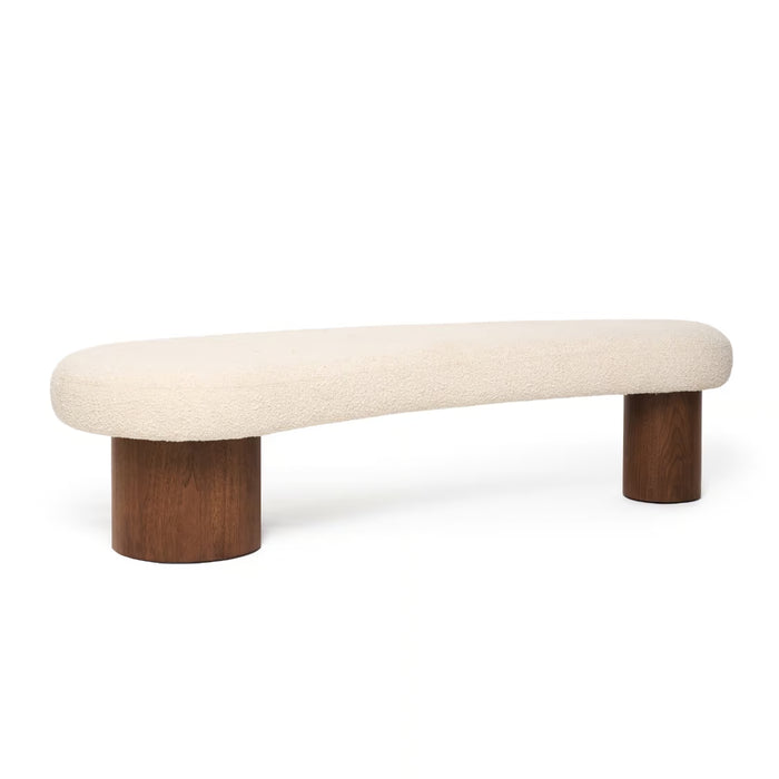 Caillou Bench - Classic Walnut