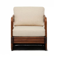Orchid Lounge Chair - Antique brown