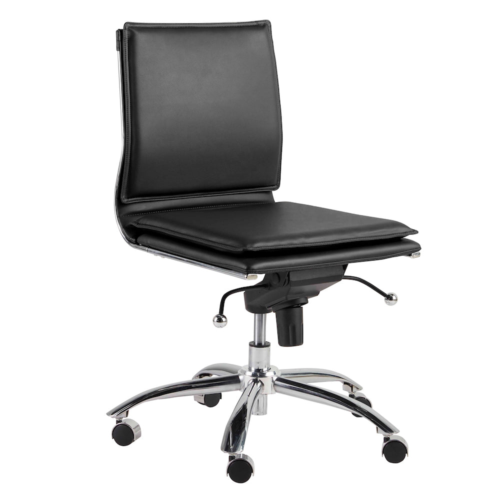 Gunar Pro Low Back Armless Office Chair
