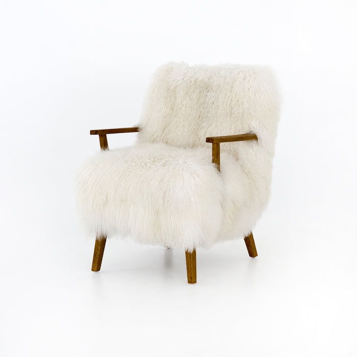 Mongolia Cream Lounge Chair