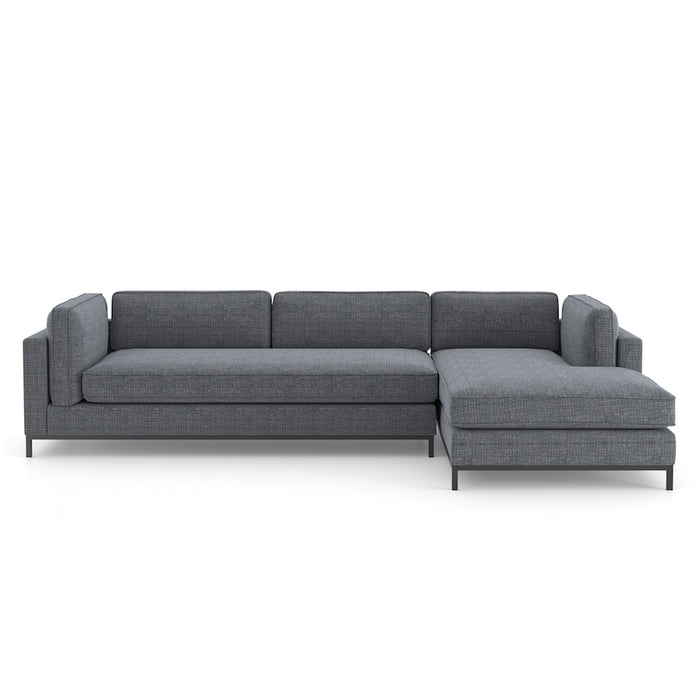 2-Piece Right Chaise Sectional