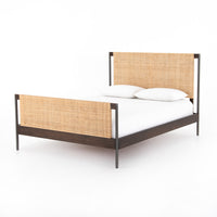 Cane King Bed