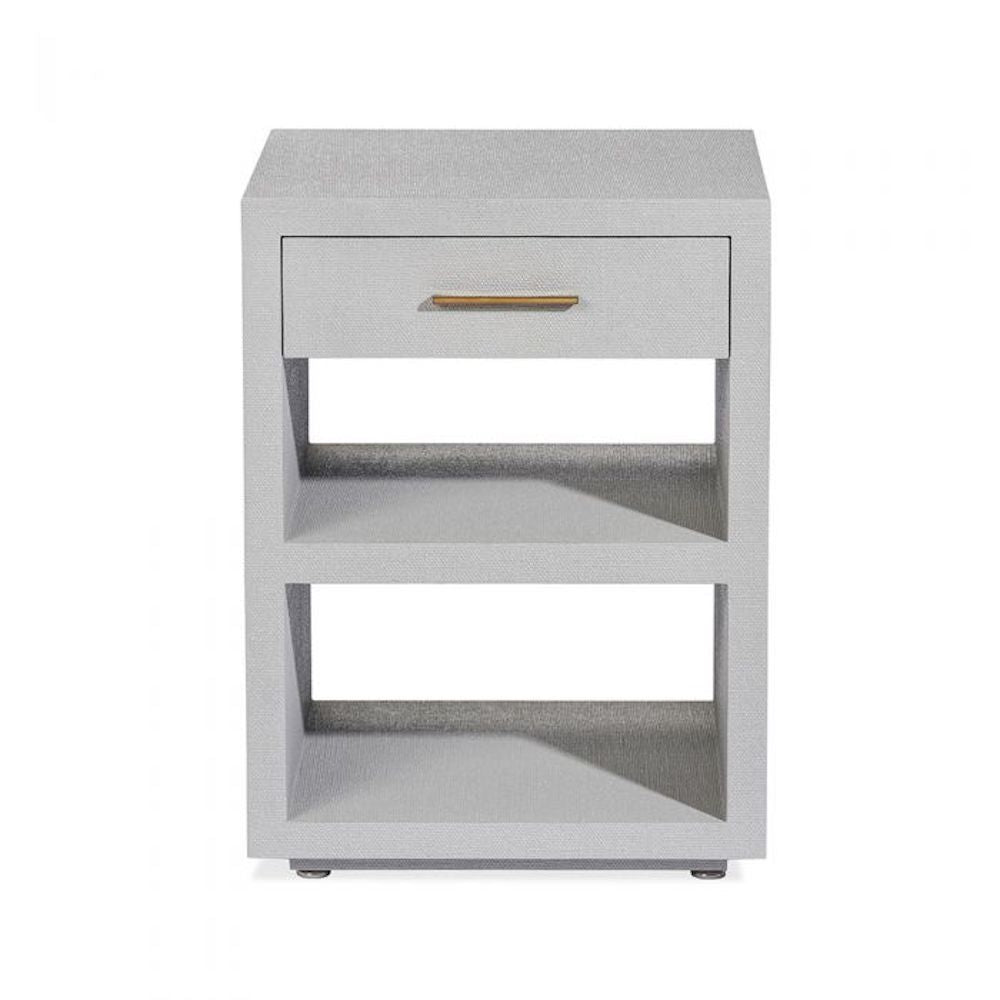 Livia Small Bedside Chest - Grey