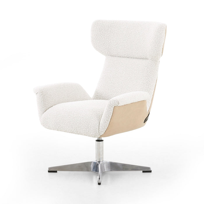 Liam Desk Chair - Cream